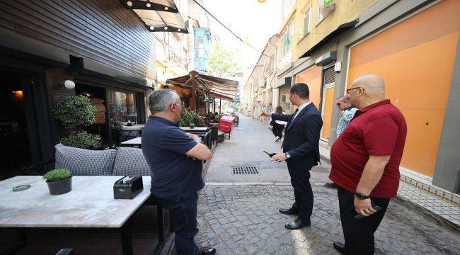 Konak Belediyesi, kaldırım işgaline savaş açtı