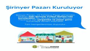 Şirinyer Pazar Yeri Yeni Yerinde 14 Temmuz’da Açılıyor