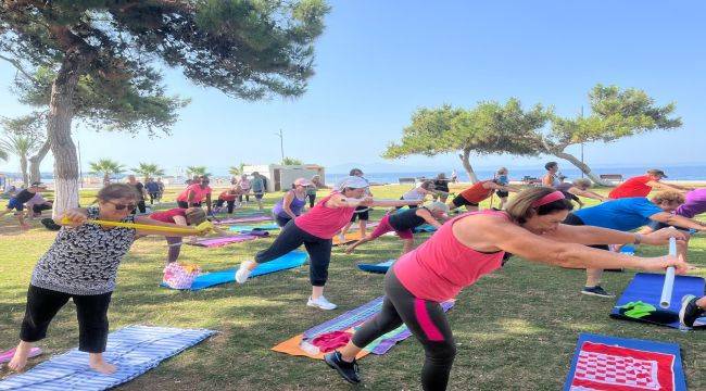 Yeşil ve Mavinin Buluştuğu Noktada Pilates Keyfi