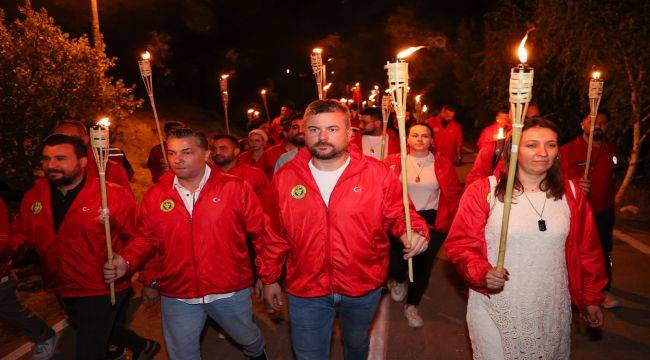 Bucalı gençlerle Kocatepe’de 