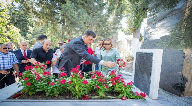 İzmir'in efsane başkanı Aydın Erten anıldı