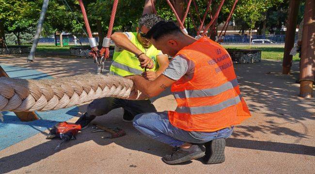 İzmir’in parklarında seferberlik var 