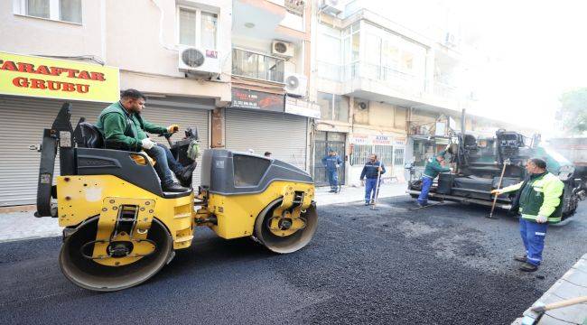 Asfalt Ve Kaldırım Çalışmaları Hız Kesmiyor