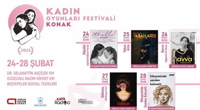 İzmir, Kadın Temalı Tiyatro Festivaline Hazırlanıyor